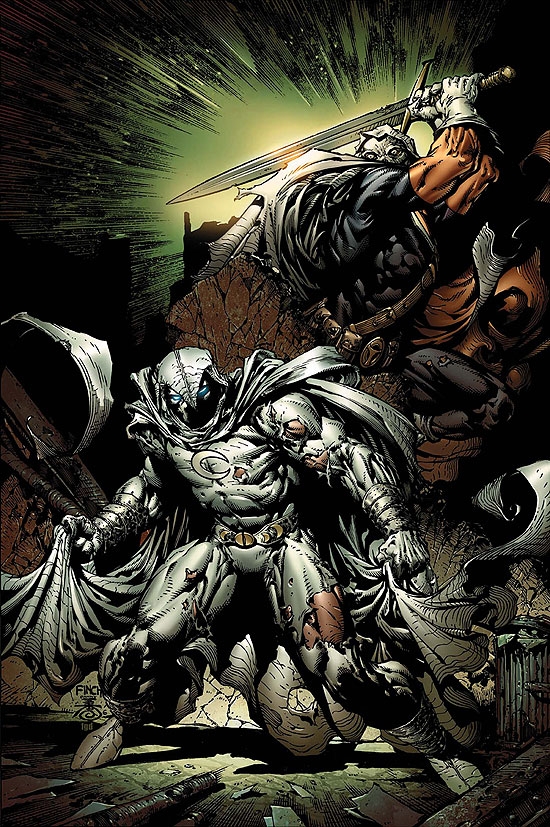 Moon Knight VS Taskmaster - David Finch